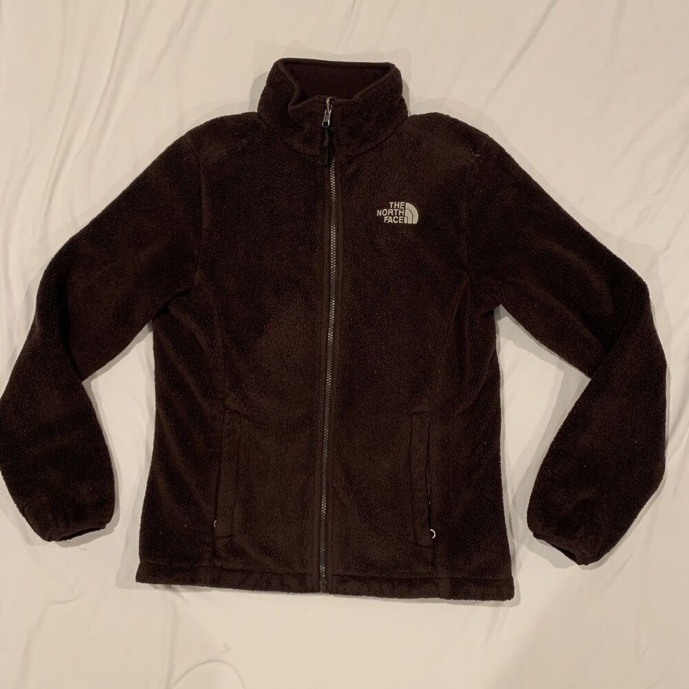 The North Face Womens Osito 2 Fleece Jacket AAHY Dark Eggplant Full Zip Sz S